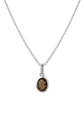 Noir stone pendant