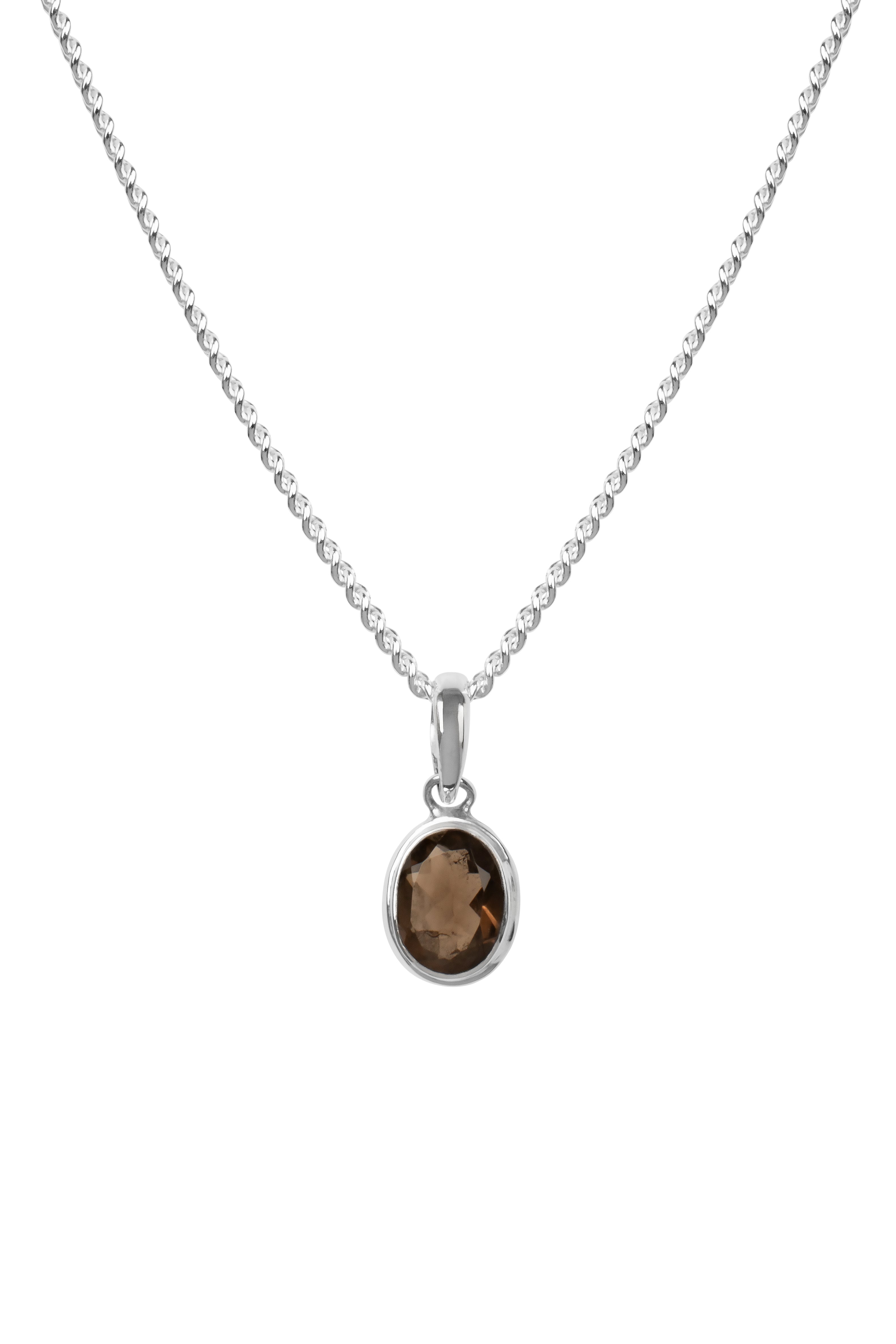 Noir stone pendant